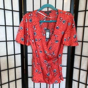 Silky Primark wrap top, NWT